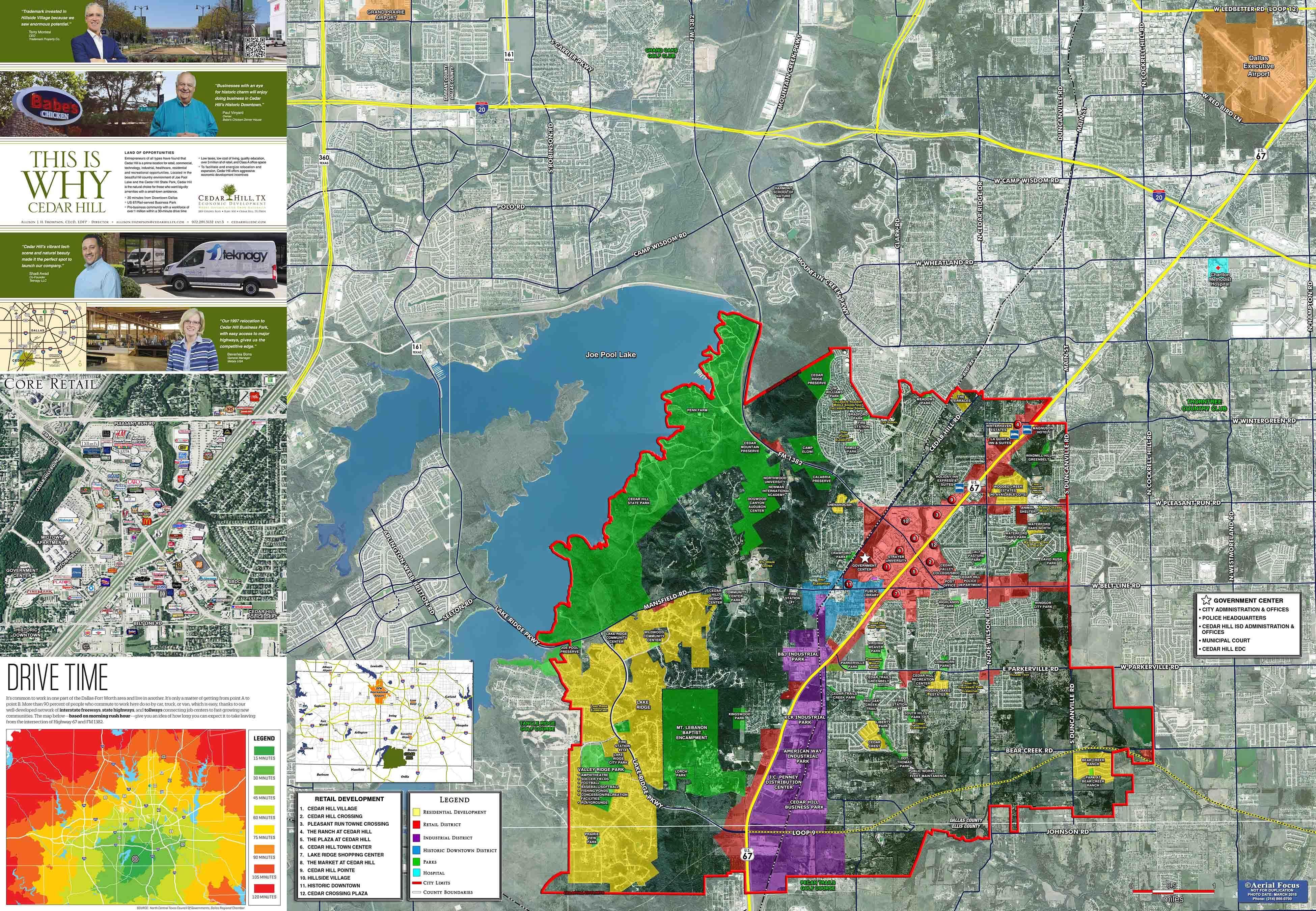 Land Area and Resource Map